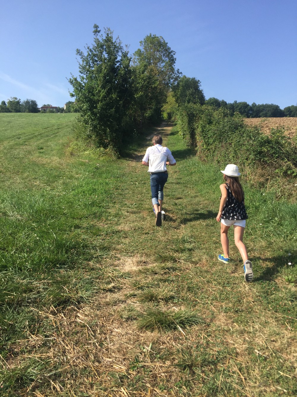 jakobsweg mit dem Roller